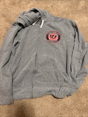 Bengals Hooded Zip Sweater